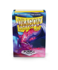 Dragon Shield - Sleeves Standard Size Matte Purple