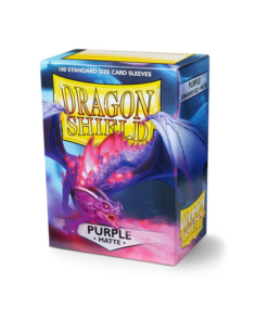 Dragon Shield - Sleeves Standard Size Matte Purple
