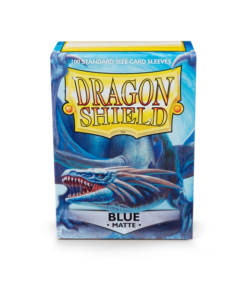 Dragon Shield - Sleeves Standard Size Matte Blue (100)