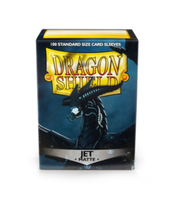Dragon Shield - Sleeves Standard Size Matte Jet (100)