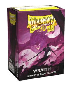 Dragon Shield - Sleeves Standard Size Matte Dual Wraith (100)