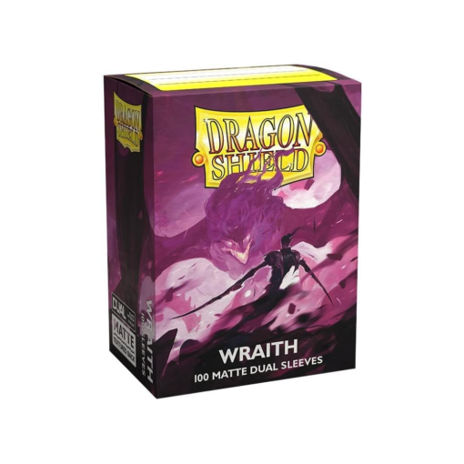 Dragon Shield - Sleeves Standard Size Matte Dual Wraith (100)