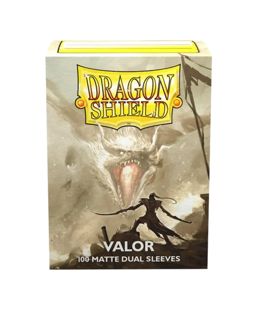Dragon Shield - Sleeves Standard Size Matte Dual Valor (100)