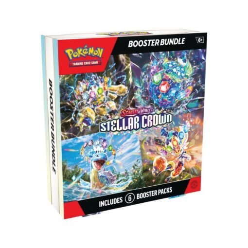 Scarlet & Violet – Stellar Crown – Booster Bundle – Inglés