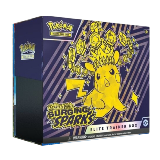 surging spark pokemon tcg elite trainer box