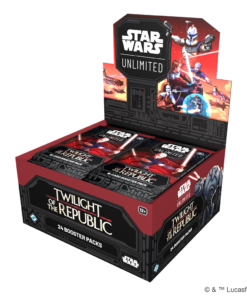 Star Wars Unlimited - Twilight of the Republic Booster Display