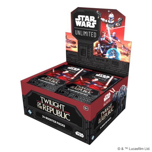 Star Wars Unlimited - Twilight of the Republic Booster Display