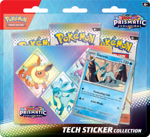 Pokémon TCG: Scarlet & Violet - Prismatic Evolutions - Tech Sticker Collection