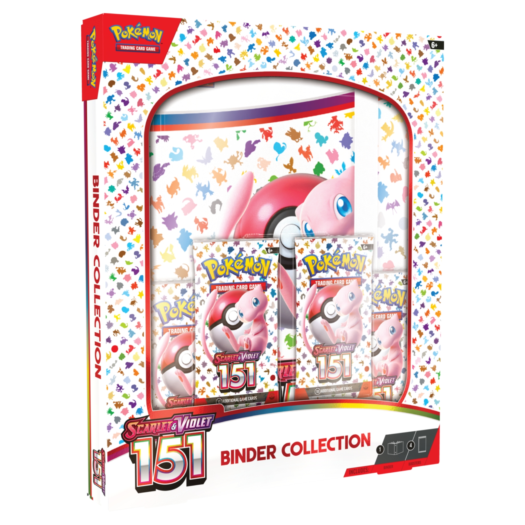 Binder Collection Pokemon 151 TCG Scarlet & Violet
