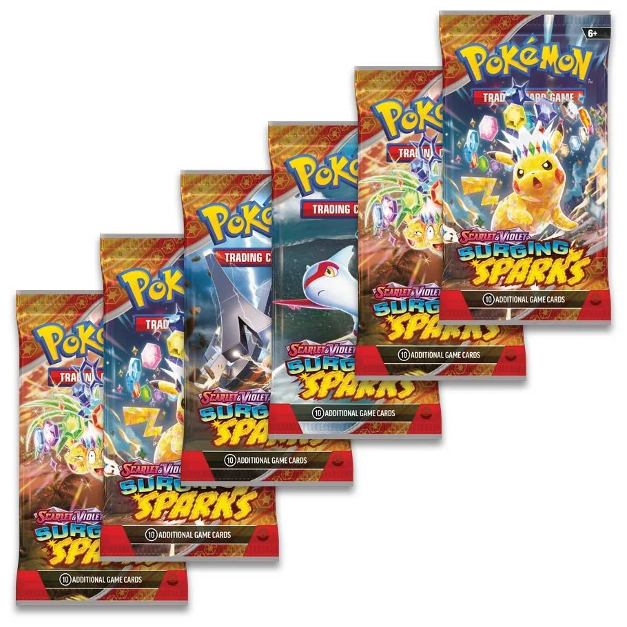 Pokémon TCG: Scarlet & Violet - Surging Sparks - Booster Bundle - Español - Imagen 2
