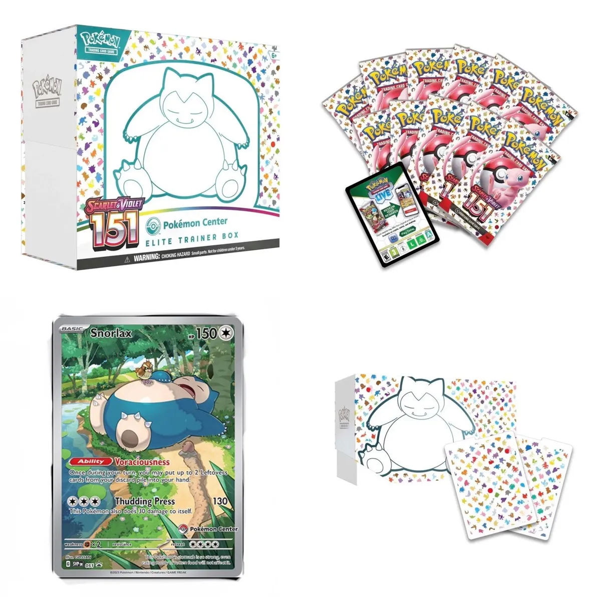 Elite Trainer Box Pokemon 151 Scarlet Violet - Imagen 4