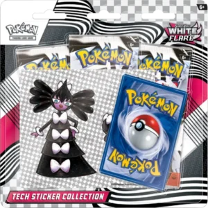 Pokemon Tcg Scarlet & Violet - White Flare - Tech Sticker Collection - Ingles