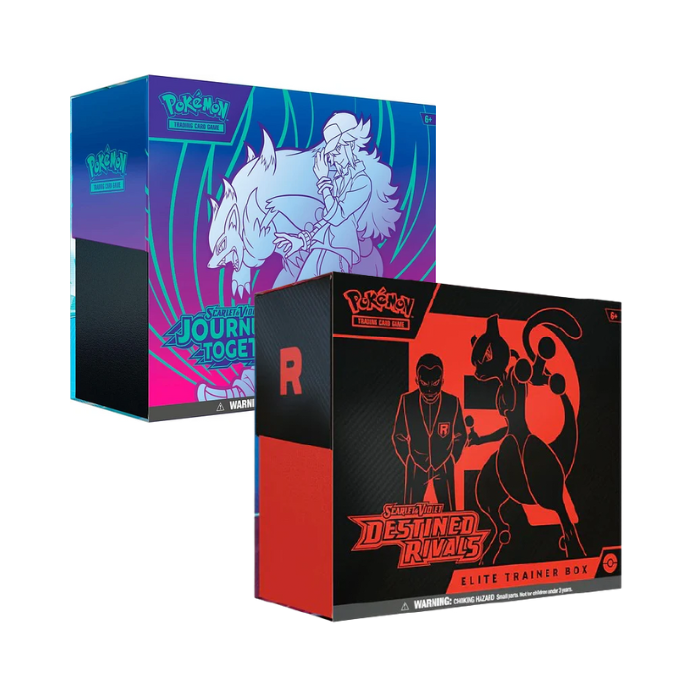 Pack Cyber Day Elite Trainer Box Español Destined Rivals + Journey Together