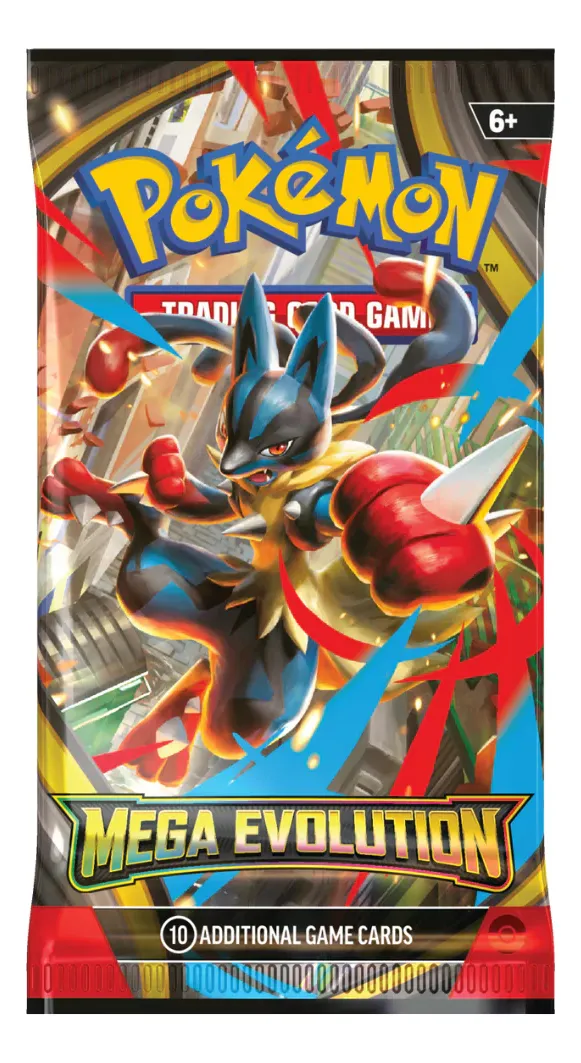 Pokemon TCG Mega Evolution Booster Pack - Ingles - Imagen 3