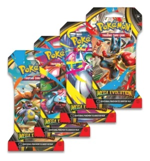 Pokemon TCG Mega Evolution Sleeved Booster Pack- Ingles