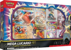 Pokemon TCG Mega Lucario Ex Figure Collection - Inlges