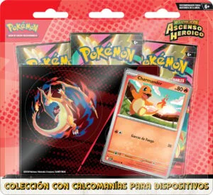 Pokemon Tcg Megaevolución Ascenso Heroico Tech Sticker Collection - Español