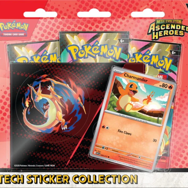 Pokemon Tcg Mega Evolution - Ascended Heroes Tech Sticker Collection English