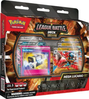 Pokémon Tcg Mega Lucario Ex League Battle Deck - Ingles