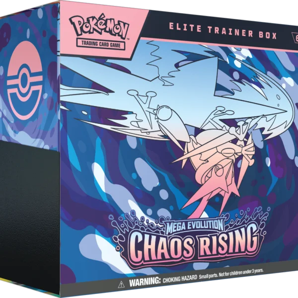 POKEMON TCG MEGA EVOLUTION - CHAOS RISING - ELITE TRAINER BOX ENGLISH