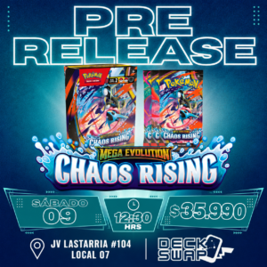 Prelanzamiento Chaos Rising N° 1 - Sabado 9 de Mayo 12:30 Horas