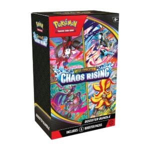 Pokémon Tcg Mega Evolution Chaos Risiing Booster Bundle en Ingles