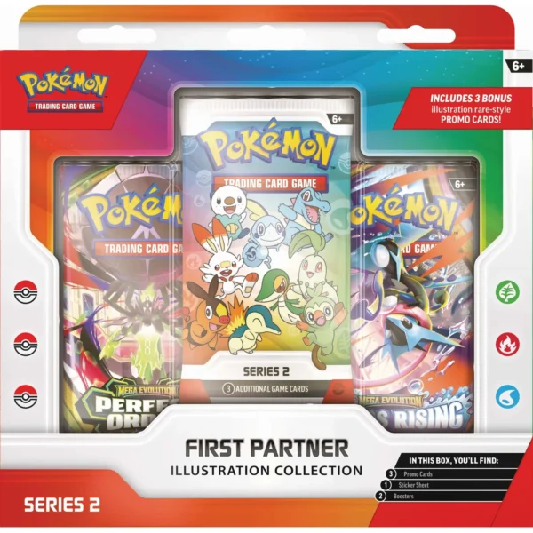 Pokémon TCG: First Partner Illustration Collection Series 2 - Ingles