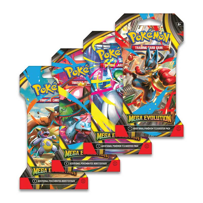 Pokémon Megaevolutions Sleeved Booster Pack (Español)