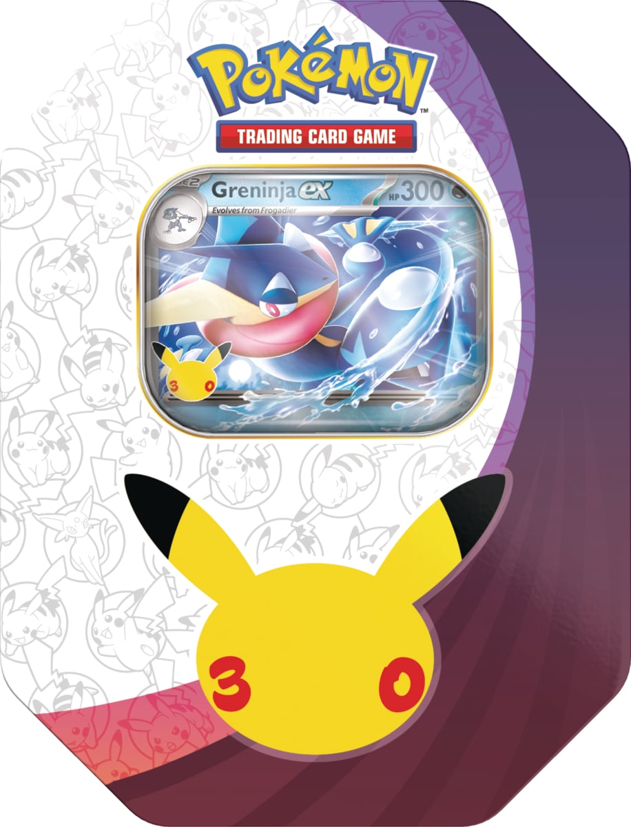30th Celebration ex Tin Español (Sylveon/Greninja)– Preventa 16/09/2026 - Imagen 2
