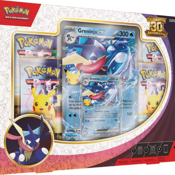 POKEMON TCG 30TH CELEBRATION - EX BOX greninja