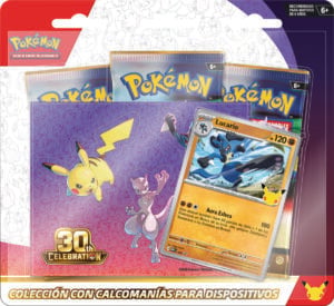 30th Celebration Tech Sticker Collection Lucario Español – Preventa 16/09/2026
