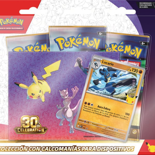 POKEMON TCG 30TH CELEBRATION - TECH STICKER COLLECTION