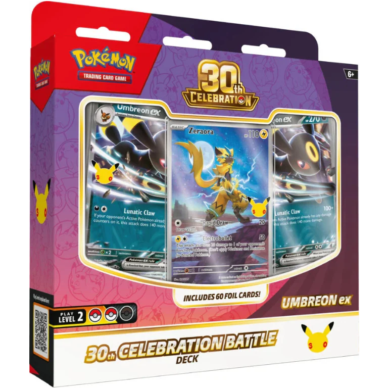 30th Celebration Battle Deck Umbreon ex Inglés – Preventa 30/10/2026