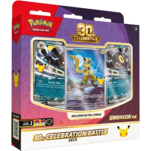 30th Celebration Battle Deck Umbreon ex Español – Preventa 30/10/2026