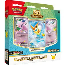 30th Celebration Battle Deck Espeon ex Español – Preventa 30/10/2026