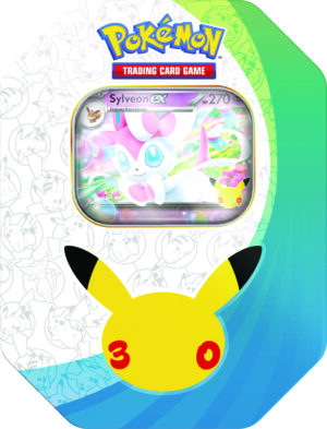 30th Celebration ex Tin Español (Sylveon/Greninja)– Preventa 16/09/2026