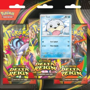 POKÉMON TCG MEGA EVOLUTION - DELTA REIGN - 3-PACK BLISTER