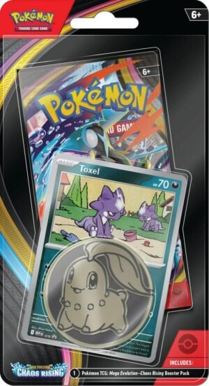 Pokémon TCG: Chaos Rising Checklane Blíster (Toxel) - Inglés