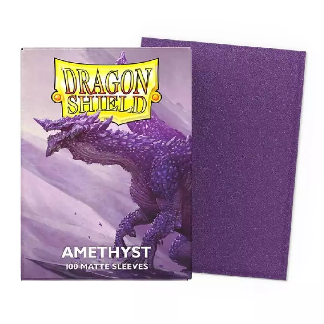 Dragon Shield - Sleeves Standard Size Matte Amethyst (100)