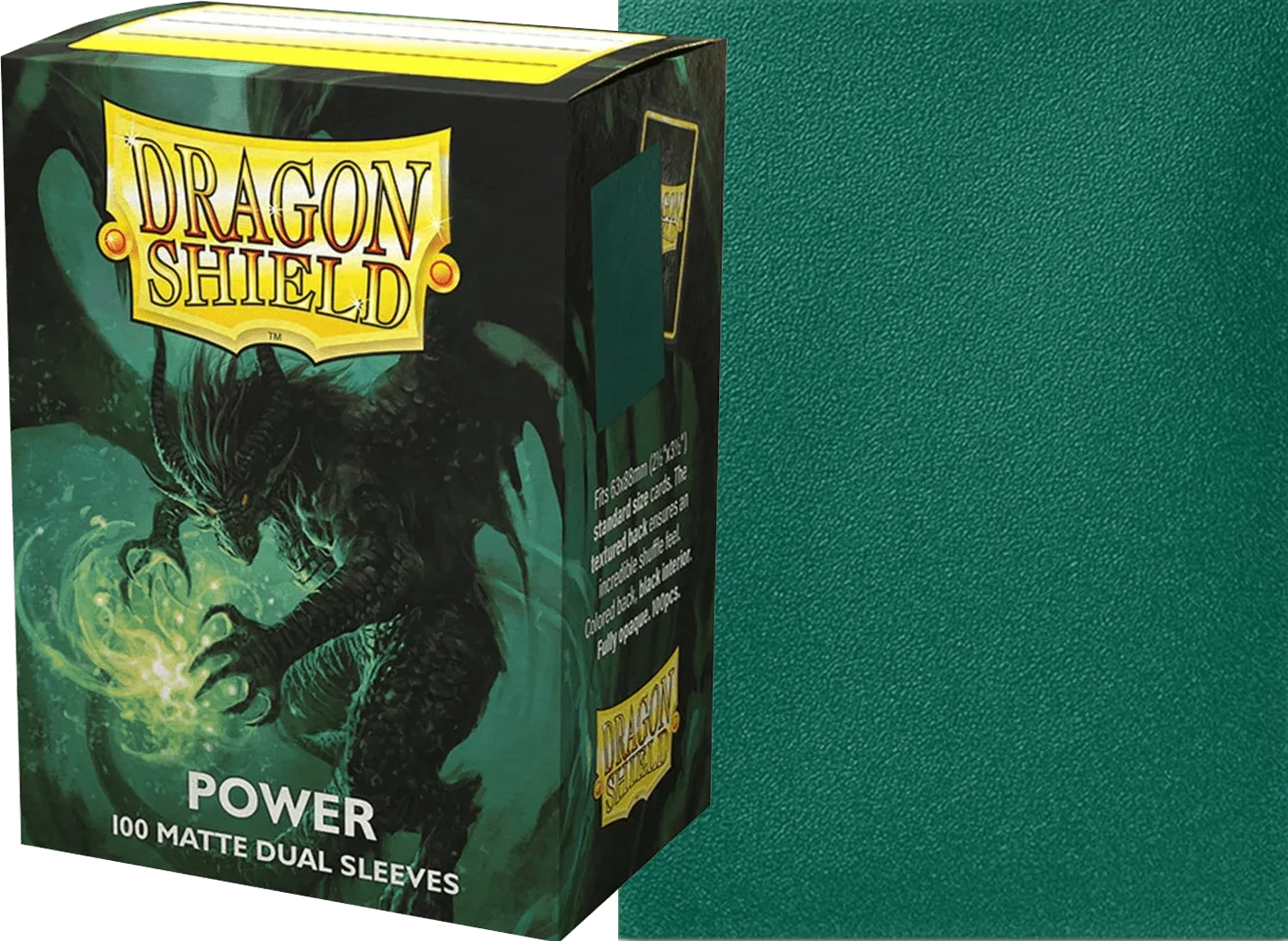Dragon Shield - Sleeves Standard Size Dual Matte Power (100)