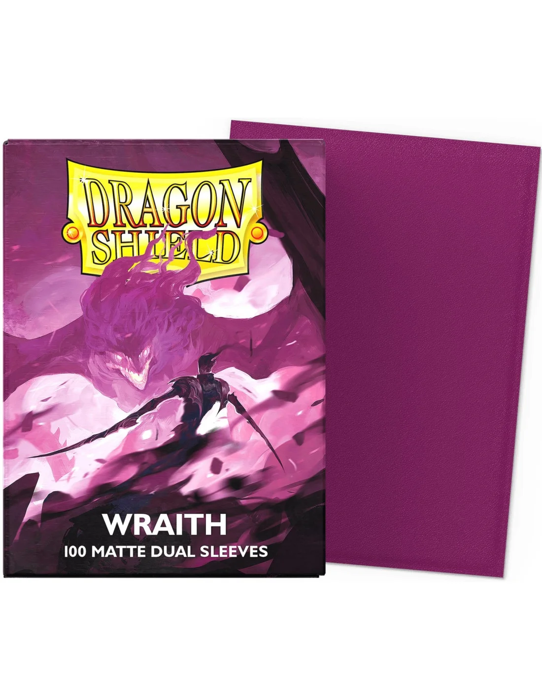 Dragon Shield - Sleeves Standard Size Matte Dual Wraith(100)